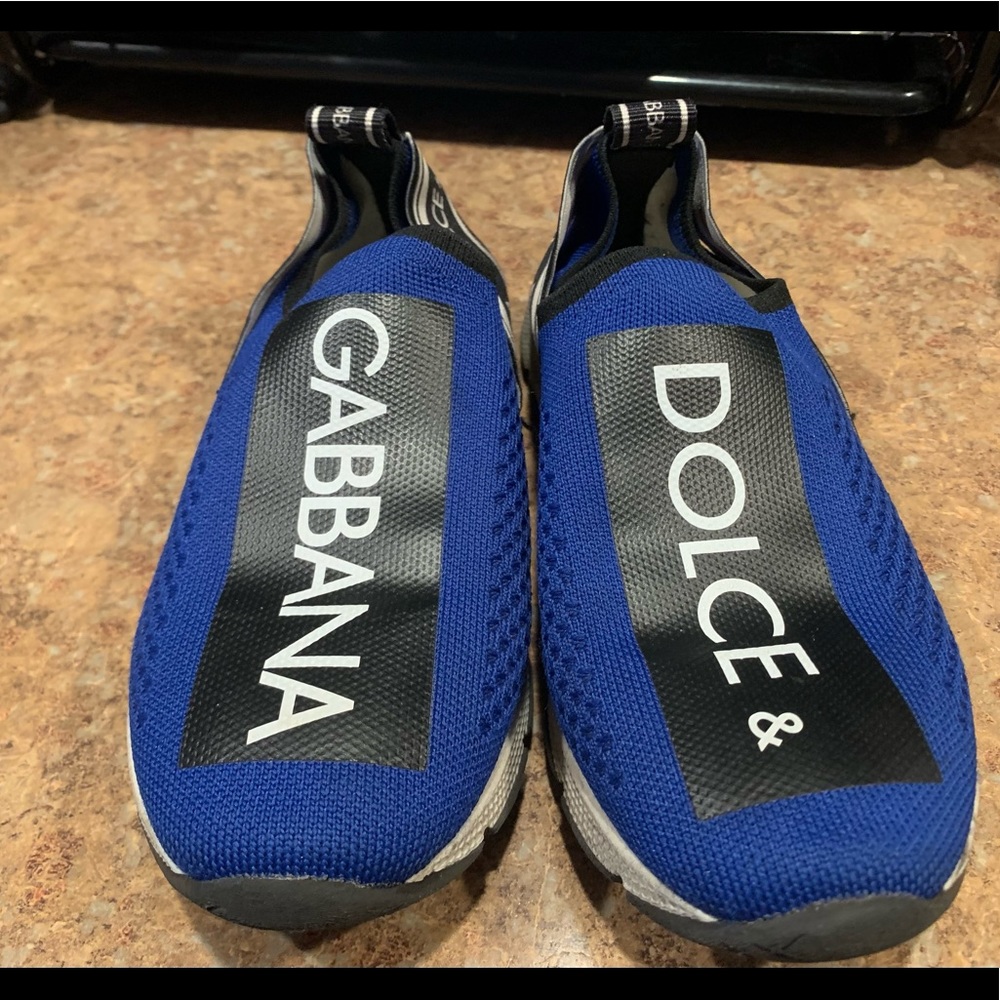 *SOLD**Authentic kids Dolce & Gabbana slide on sneakers (34) *SOLD**